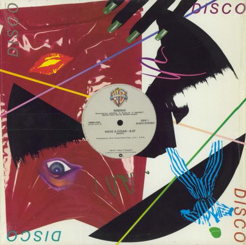 Rosebud Have A Cigar 12" vinyl single (12 inch record / Maxi-single) US R3512HA812080