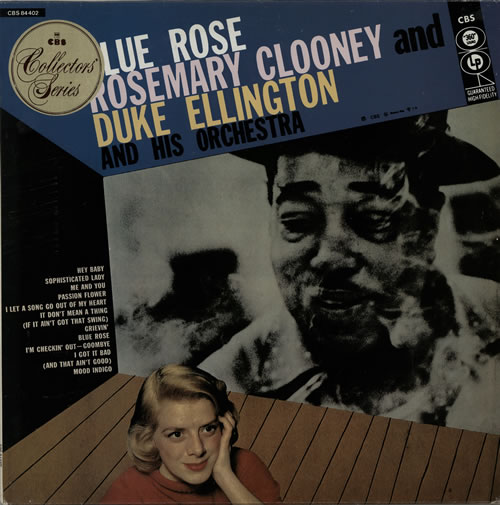 Rosemary Clooney Blue Rose vinyl LP album (LP record) French 0RCLPBL586637