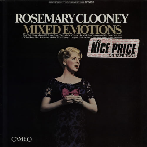 Rosemary Clooney Mixed Emotions vinyl LP album (LP record) UK 0RCLPMI589778