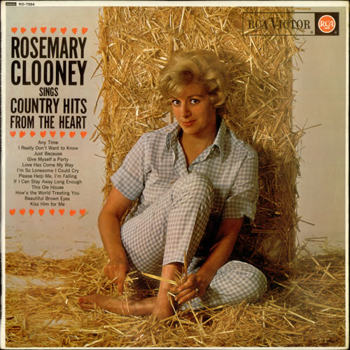 Rosemary Clooney Sings Country Hits From The Heart vinyl LP album (LP record) UK 0RCLPSI535474