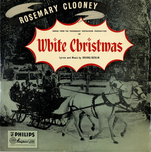 Rosemary Clooney White Christmas 10" vinyl single (10 inch record) UK 0RC10WH551443