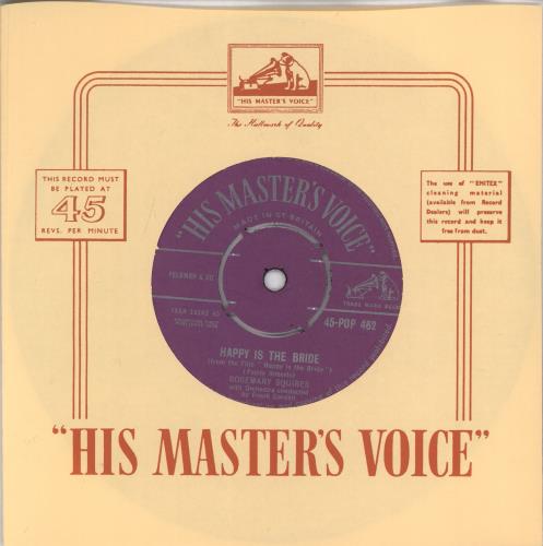 Rosemary Squires Happy Is The Bride 7" vinyl single (7 inch record / 45) UK RJ707HA769038