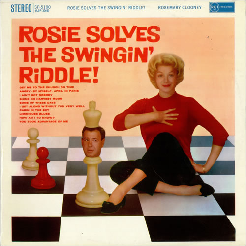 Rosemary Clooney Rosie Solves The Swingin' Riddle! Stereo UK vinyl LP