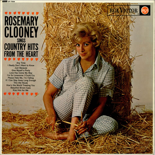 Rosemary Clooney Sings Country Hits From The Heart UK vinyl LP album