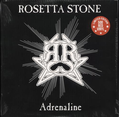 Rosetta Stone (Rock) Adrenaline - Red - Sealed vinyl LP album (LP record) US XO2LPAD716029