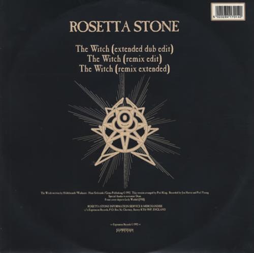 Rosetta Stone (Rock) The Witch 12" vinyl single (12 inch record / Maxi-single) UK XO212TH277314
