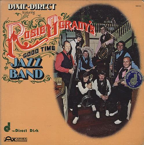 Rosie O'Grady's Good Time Jazz Band Dixie-Direct vinyl LP album (LP record) US RGQLPDI401399