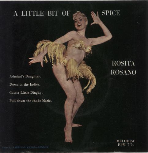 Rosita Rosano A Little Bit Of Spice 7" vinyl single (7 inch record / 45) UK 1W607AL749149