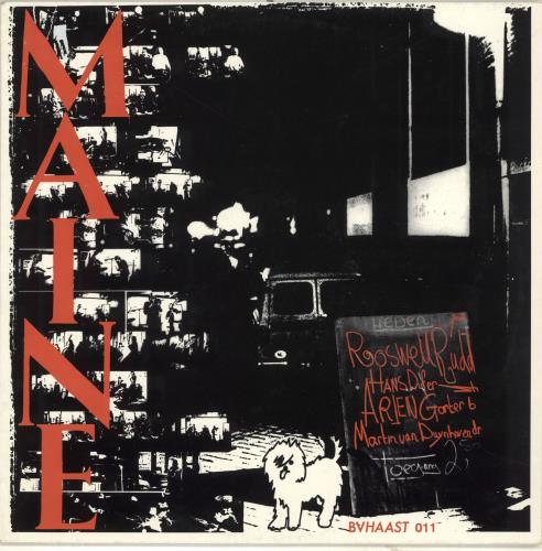 Roswell Rudd Maine vinyl LP album (LP record) Dutch W33LPMA704764