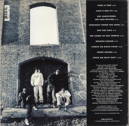 Rough House Survivers Straight From The Soul vinyl LP album (LP record) US Y8ULPST711321