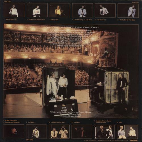 Rowan Atkinson Live In Belfast vinyl LP album (LP record) UK ROWLPLI238677