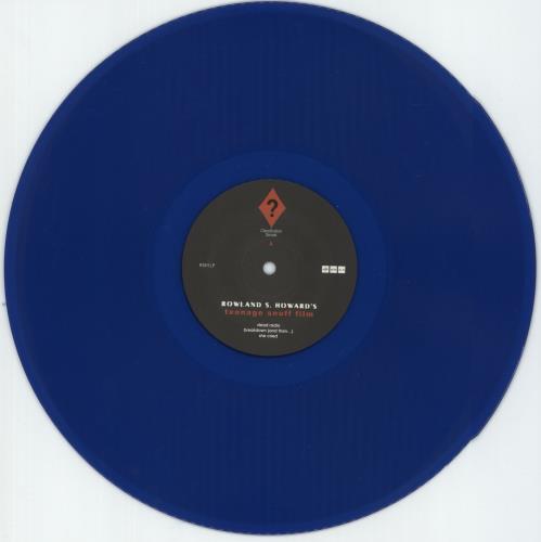Rowland S. Howard Teenage Snuff Film - Blue Vinyl 2-LP vinyl record set (Double LP Album) UK RWZ2LTE872044