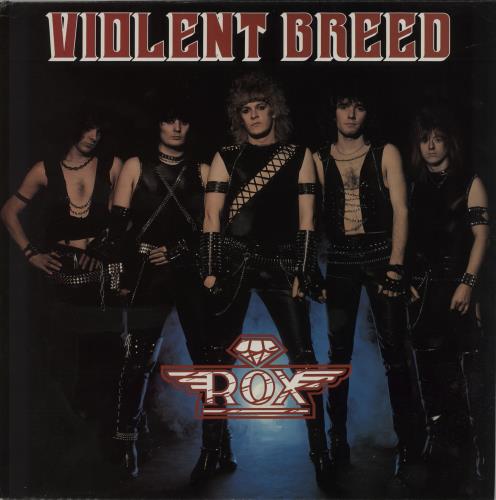 Rox (Rock) Violent Breed vinyl LP album (LP record) UK X-4LPVI674332