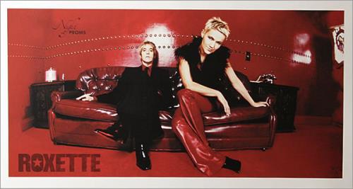 Roxette 2009 Night Of The Proms Lithograph artwork UK ROXARNI497796