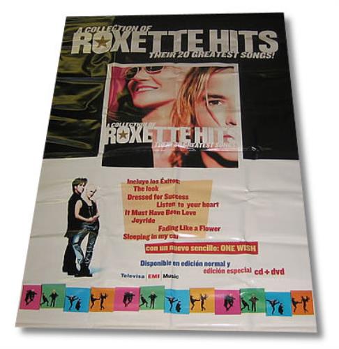 Roxette A Collection Of Roxette Hits! Their 20 Greatest Hits display Mexican ROXDIAC382714