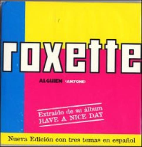 Roxette Alguien - Anyone CD single (CD5 / 5") Spanish ROXC5AL154714