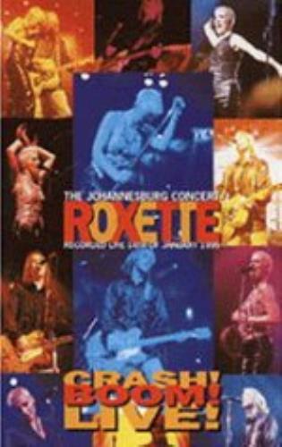 Roxette Crash Boom Live video (VHS or PAL or NTSC) German ROXVICR79844