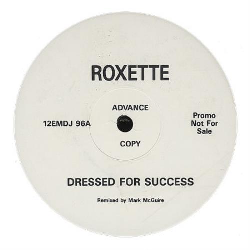 Roxette Dressed For Success - 1st Issue 12" vinyl single (12 inch record / Maxi-single) UK ROX12DR00334