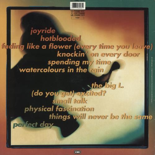 Roxette Joyride - VG vinyl LP album (LP record) UK ROXLPJO738265