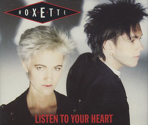 Roxette Listen To Your Heart - 1st Issue CD single (CD5 / 5") UK ROXC5LI29769