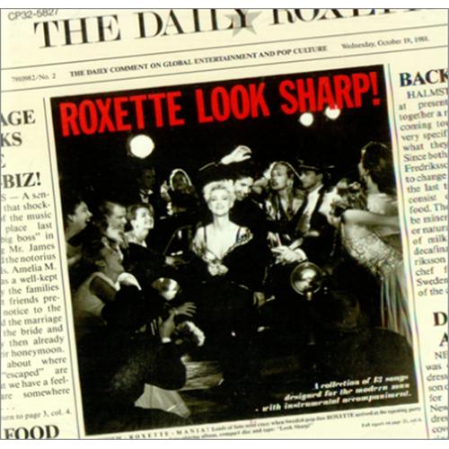 Roxette Look Sharp! CD album (CDLP) Japanese ROXCDLO415450
