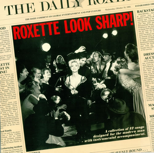 Roxette Look Sharp! vinyl LP album (LP record) UK ROXLPLO494688