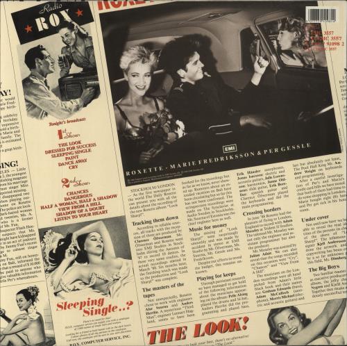 Roxette Look Sharp! vinyl LP album (LP record) UK ROXLPLO494688