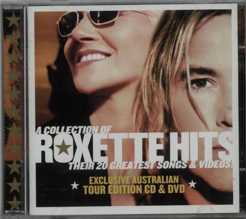 Roxette Roxette Hits 2-disc CD/DVD set Australian ROX2DRO644348
