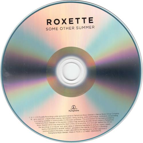 Roxette Some Other Summer CD-R acetate UK ROXCRSO691103