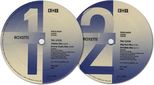 Roxette The Look - Loadsamixes 12" vinyl single (12 inch record / Maxi-single) US ROX12TH15675