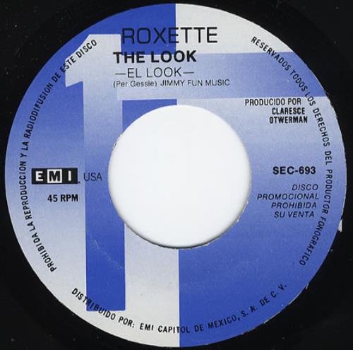 Roxette The Look 7" vinyl single (7 inch record / 45) Mexican ROX07TH123754