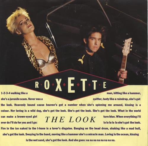 Roxette The Look 7" vinyl single (7 inch record / 45) German ROX07TH15765