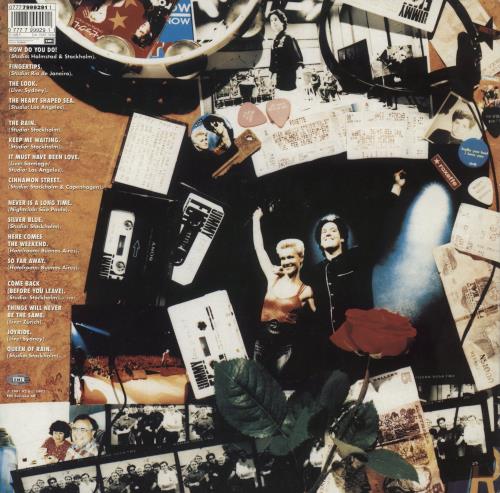 Roxette Tourism 2-LP vinyl record set (Double LP Album) UK ROX2LTO848997