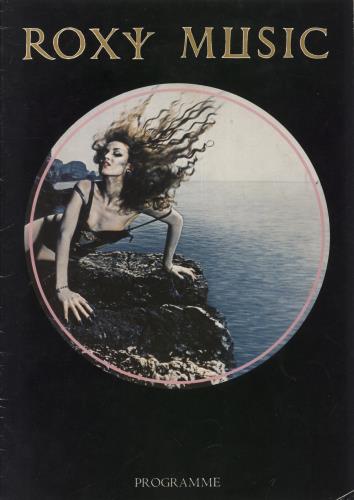 Roxy Music Autumn 75 - VG+ tour programme UK RXYTRAU808459