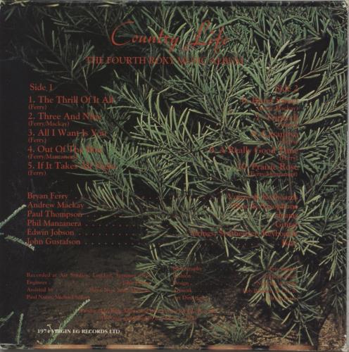 Roxy Music Country Life - mini LP reissue CD album (CDLP) UK RXYCDCO866787