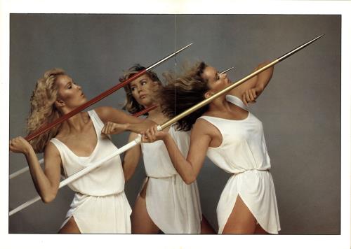 Roxy Music Flesh & Blood tour programme UK RXYTRFL129794