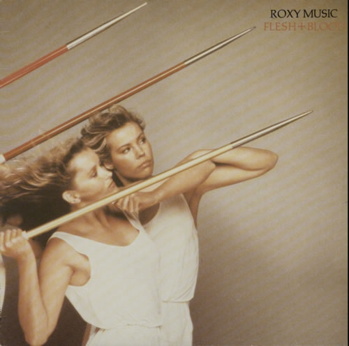 Roxy Music Flesh + Blood vinyl LP album (LP record) Canadian RXYLPFL585161