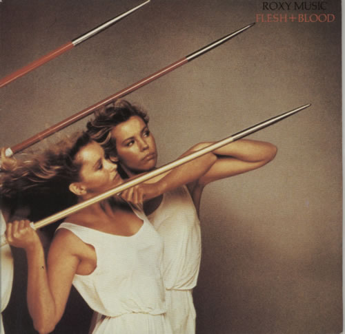Roxy Music Flesh + Blood vinyl LP album (LP record) Australian RXYLPFL622769