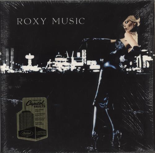 Roxy Music For Your Pleasure - 180gram Vinyl + Poster - Shrink vinyl LP album (LP record) US RXYLPFO879242