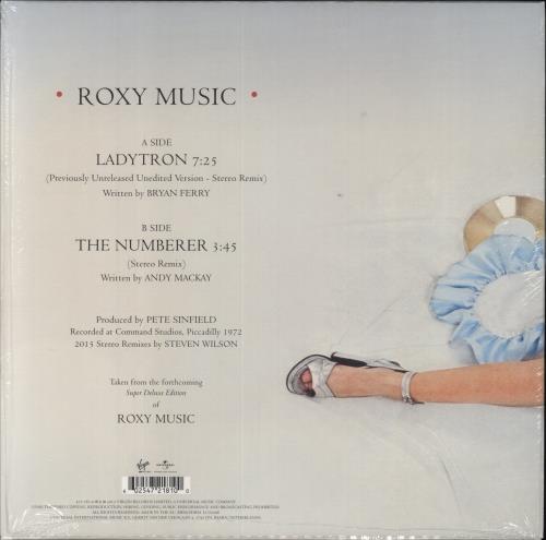 Roxy Music Ladytron - RSD 15 10" vinyl single (10 inch record) UK RXY10LA851859