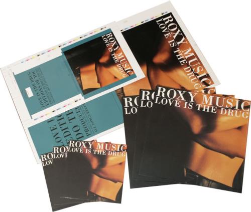 Roxy Music Love Is The Drug artwork UK RXYARLO513530