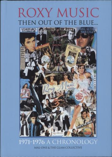 Roxy Music Roxy Music - Then Out Of The Blue... 1971-1976 A Chronology book UK RXYBKRO874623