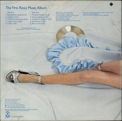 Roxy Music Roxy Music vinyl LP album (LP record) Canadian RXYLPRO646100