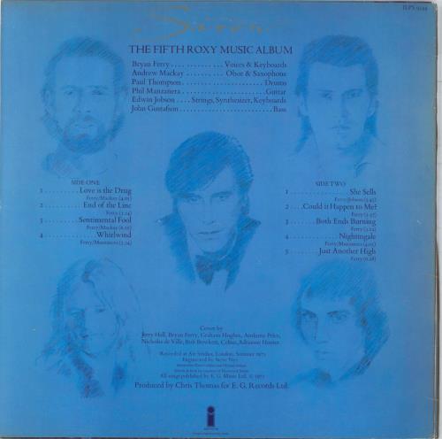 Roxy Music Siren - VG vinyl LP album (LP record) UK RXYLPSI818425