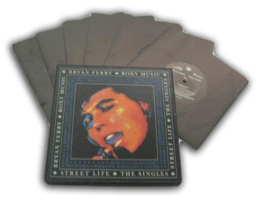 Roxy Music Street Life The Singles box set UK RXYBXST18928