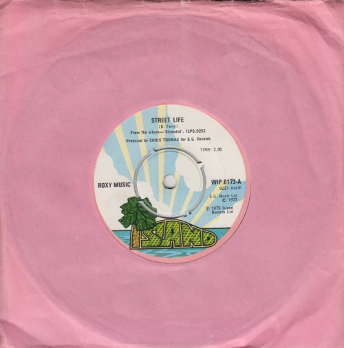 Roxy Music Street Life 7" vinyl single (7 inch record / 45) UK RXY07ST415091