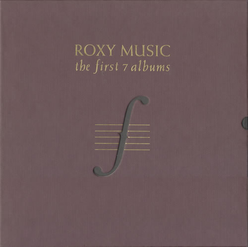 Roxy Music The First Seven Albums box set UK RXYBXTH516025