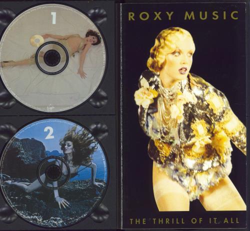 Roxy Music The Thrill Of It All 4-CD album set UK RXY4CTH55002