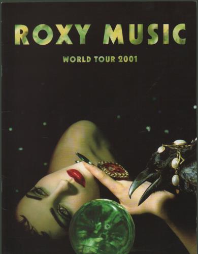 Roxy Music World Tour 2001 tour programme UK RXYTRWO675868