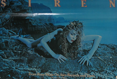 ROXY PRO 2006 サイン入りポスター Roxy Music Siren US poster (427684)